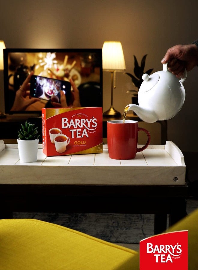 Barry's Tea Gold Blend 80 count Tea Bags (Pack of 1) - Image 4